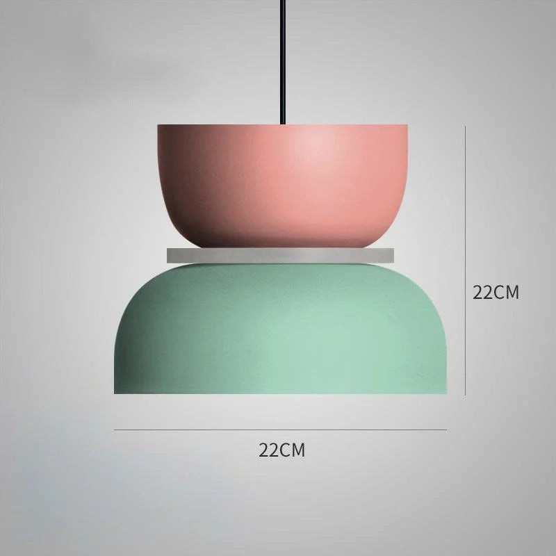 MeloGlow | Skandinavisk Pendel Lampe i Pastel Farver 9