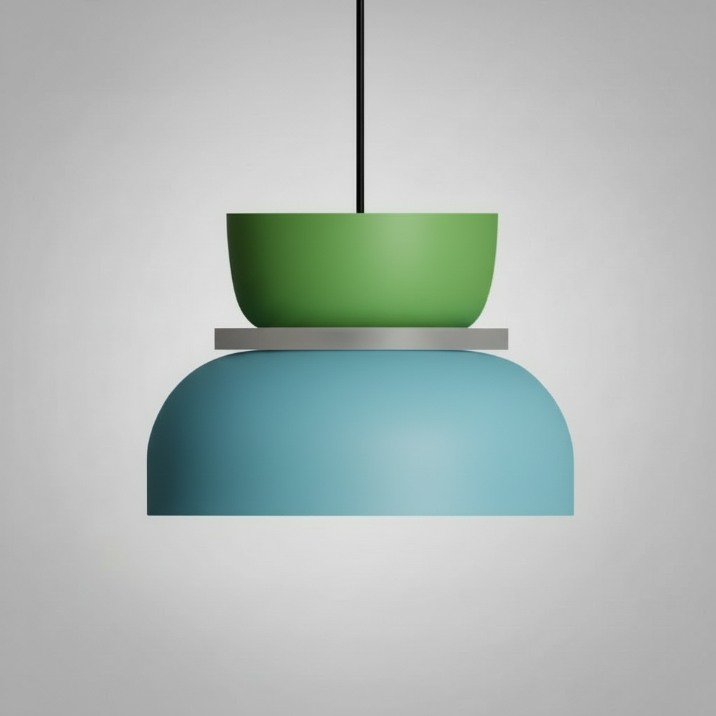 MeloGlow | Skandinavisk Pendel Lampe i Pastel Farver
