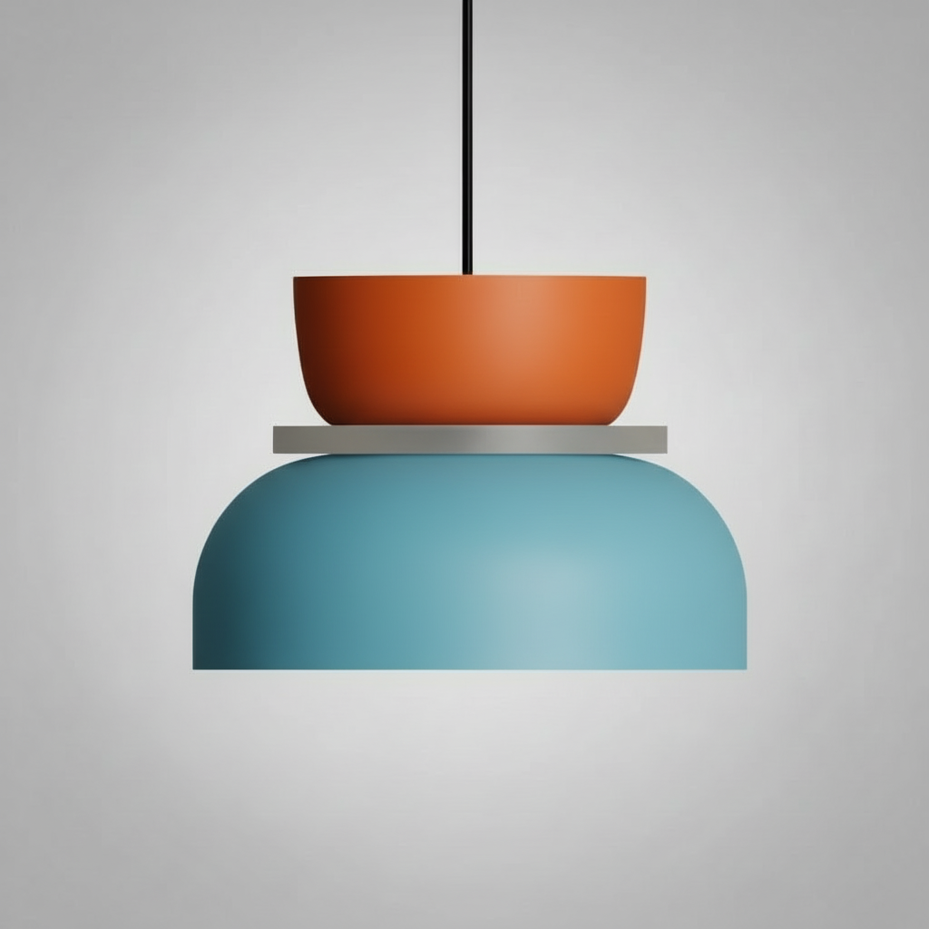 MeloGlow | Skandinavisk Pendel Lampe i Pastel Farver