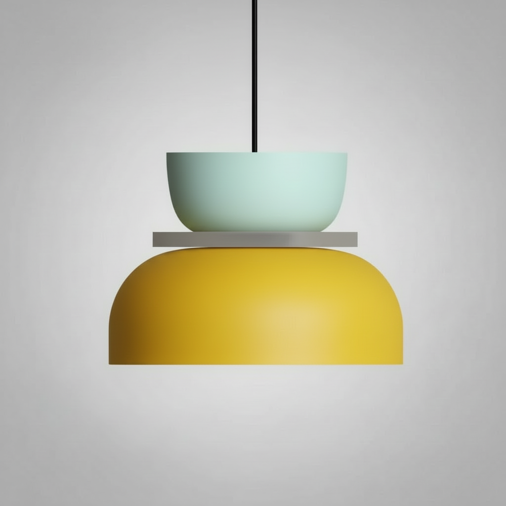 MeloGlow | Skandinavisk Pendel Lampe i Pastel Farver