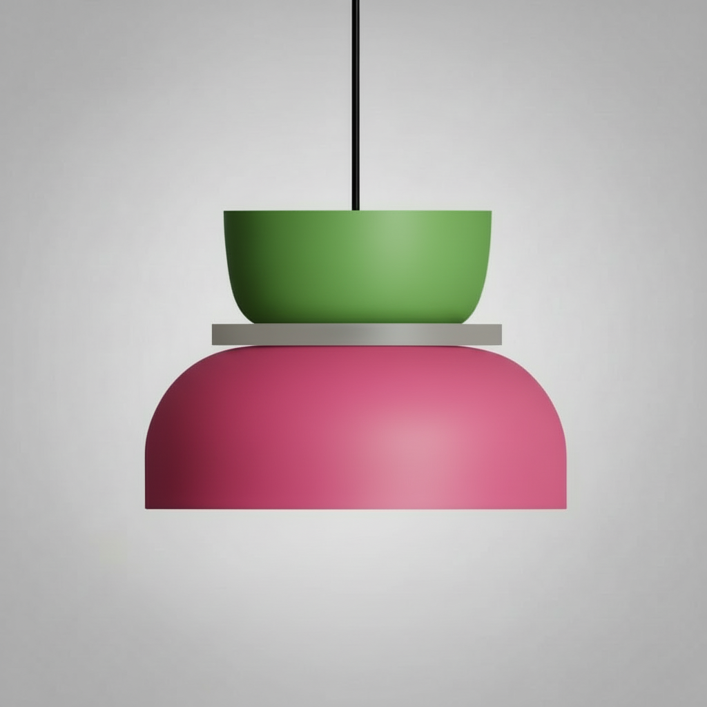 MeloGlow | Skandinavisk Pendel Lampe i Pastel Farver