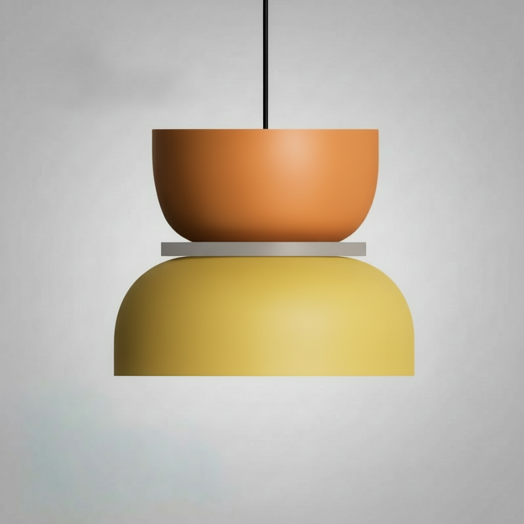 MeloGlow | Skandinavisk Pendel Lampe i Pastel Farver