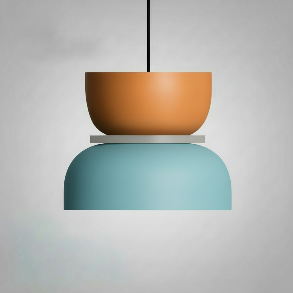 MeloGlow | Skandinavisk Pendel Lampe i Pastel Farver