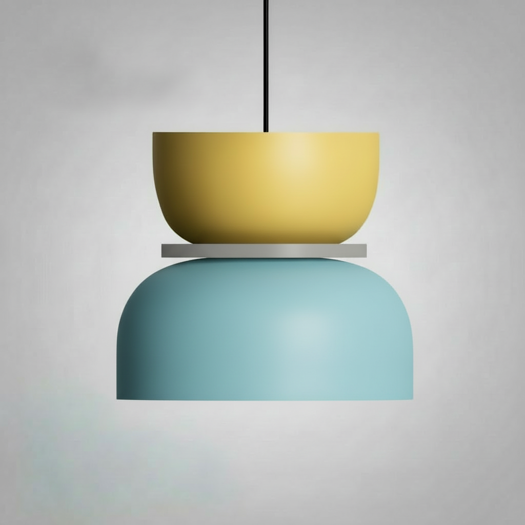 MeloGlow | Skandinavisk Pendel Lampe i Pastel Farver