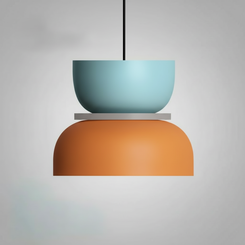 MeloGlow | Skandinavisk Pendel Lampe i Pastel Farver