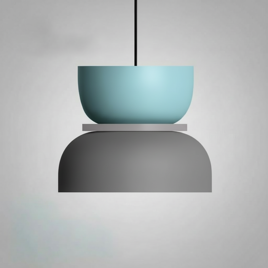 MeloGlow | Skandinavisk Pendel Lampe i Pastel Farver