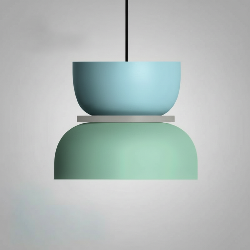 MeloGlow | Skandinavisk Pendel Lampe i Pastel Farver