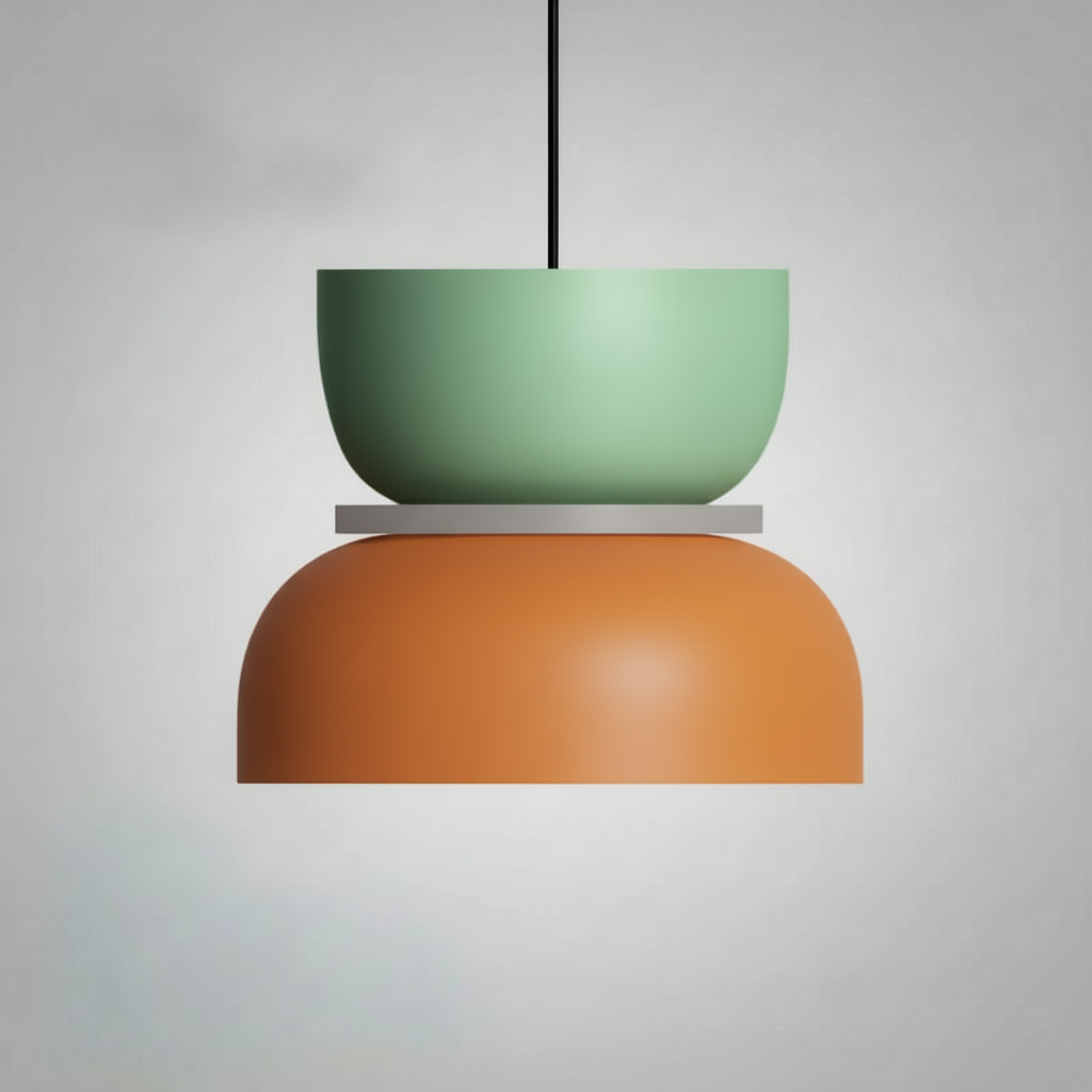 MeloGlow | Skandinavisk Pendel Lampe i Pastel Farver