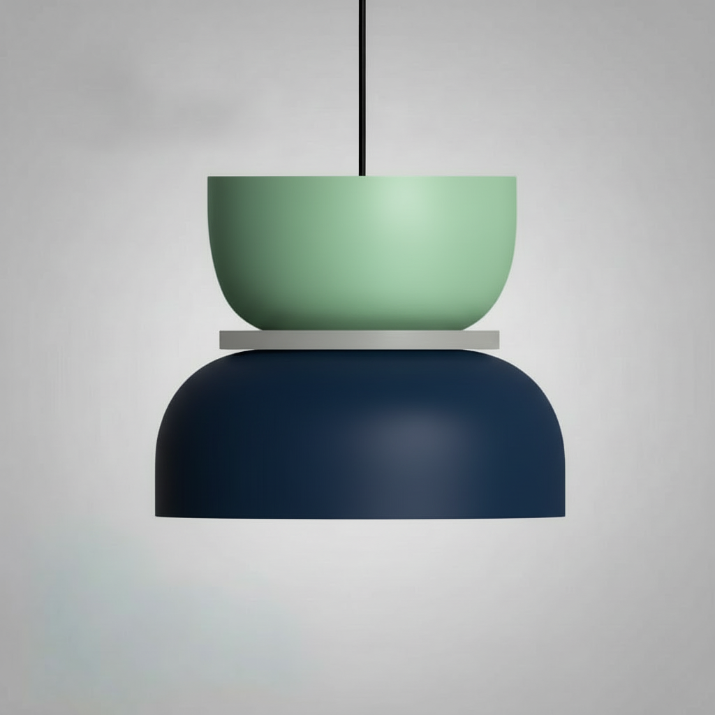 MeloGlow | Skandinavisk Pendel Lampe i Pastel Farver