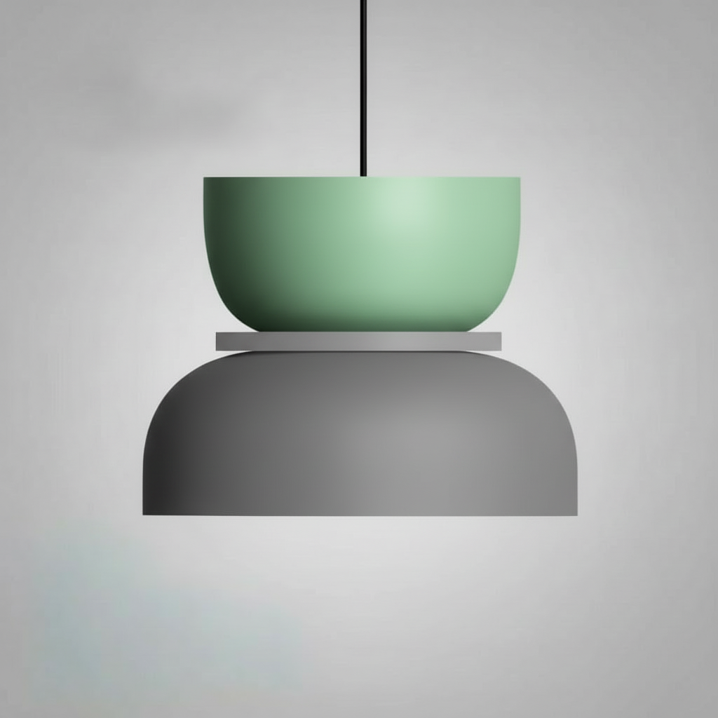 MeloGlow | Skandinavisk Pendel Lampe i Pastel Farver