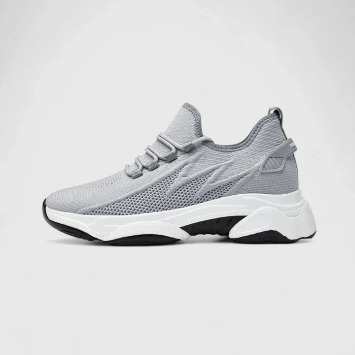 Sneakers Dame – Hverdagssko med polstret sål til hverdag, arbejde og rejse i Hvid og Sort – Selene