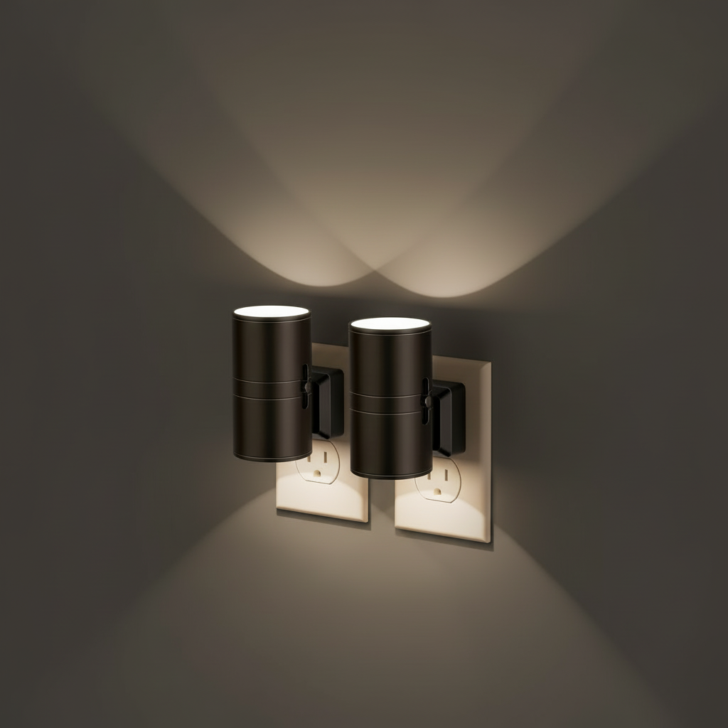 NightNova | Dæmpbar LED Natlampe med Skumringssensor