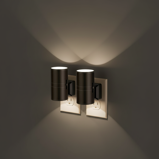 NightNova | Dæmpbar LED Natlampe med Skumringssensor