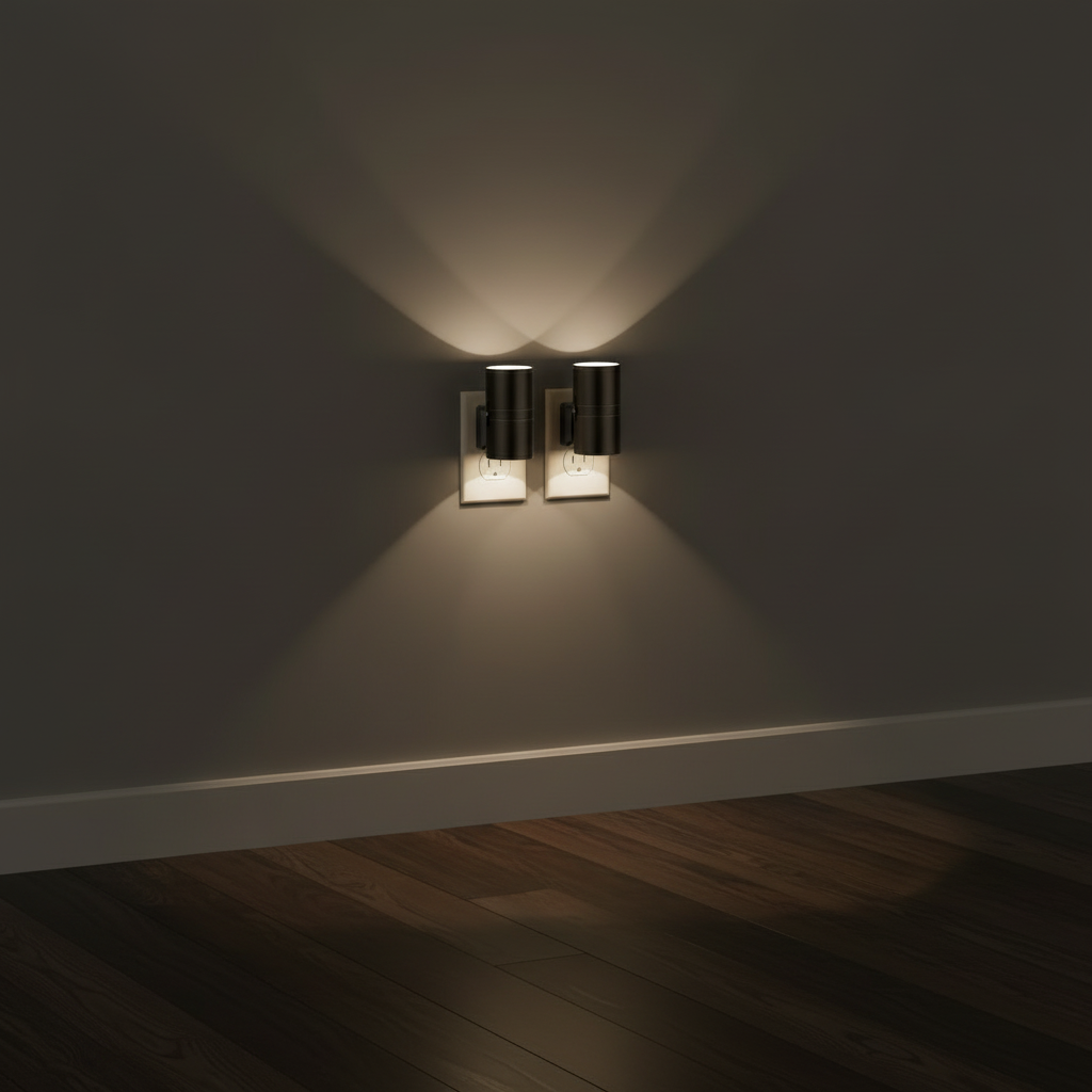 NightNova | Dæmpbar LED Natlampe med Skumringssensor