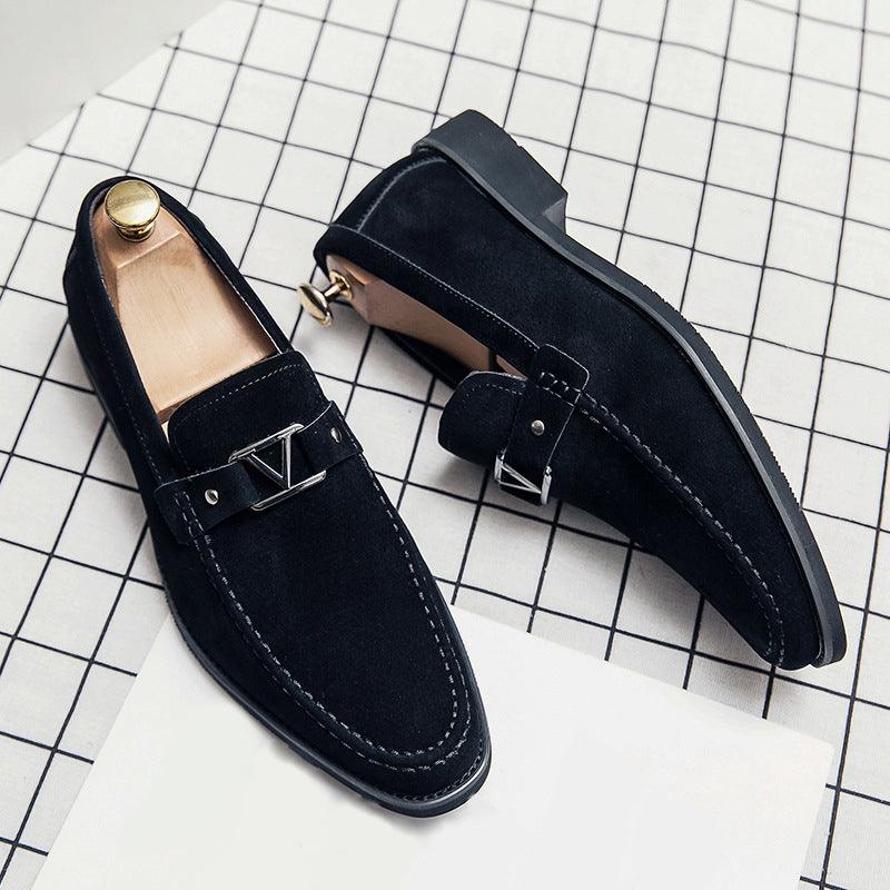 Loafers Herre – Slip-On Sko med Metalspænde