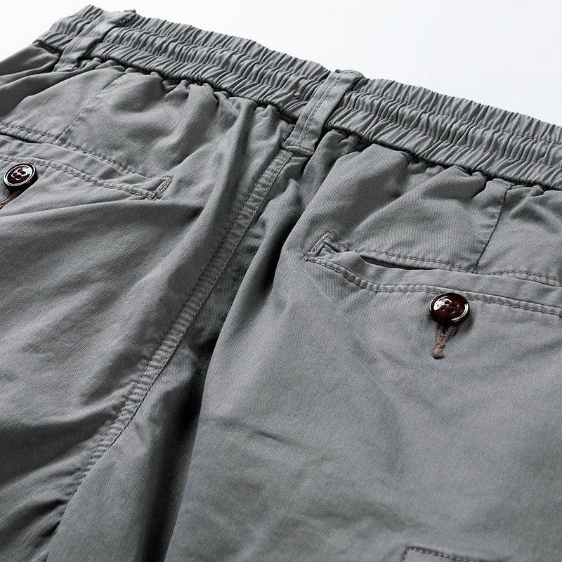 Cargo Shorts Herre – Casual Shorts med Snøre og Lommer