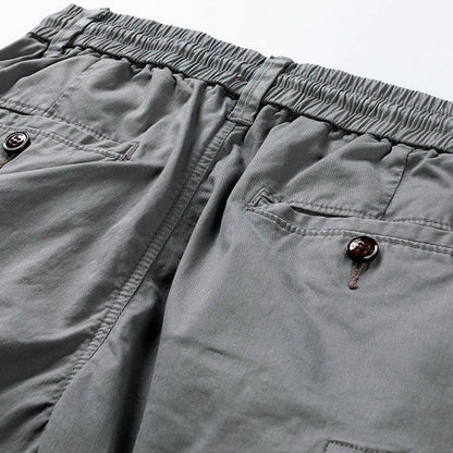 Cargo Shorts Herre – Casual Shorts med Snøre og Lommer