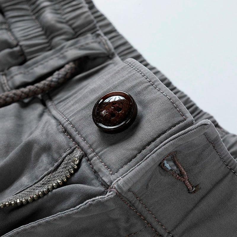 Cargo Shorts Herre – Casual Shorts med Snøre og Lommer