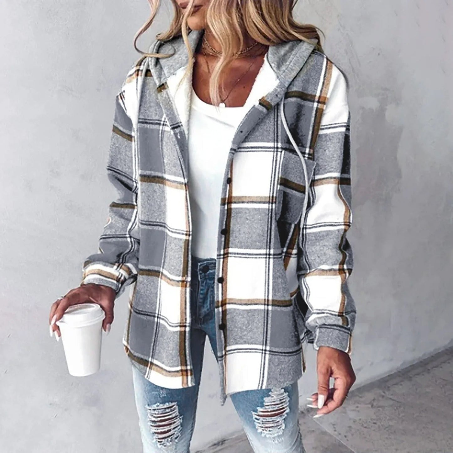 Ternet Cardigan Dame – Foret Strikcardigan med Knapper
