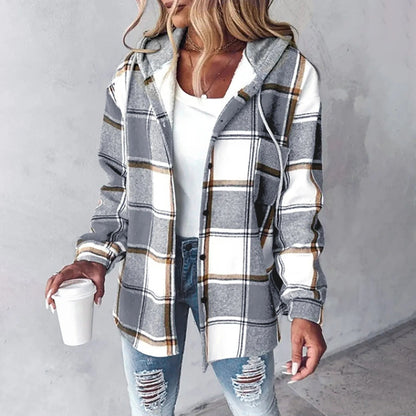 Ternet Cardigan Dame – Foret Strikcardigan med Knapper