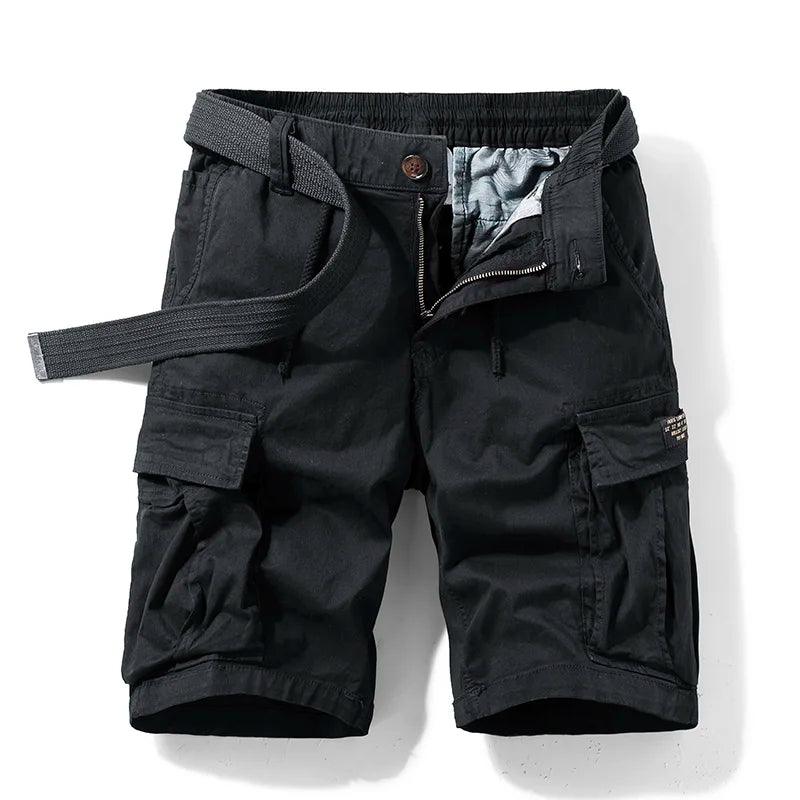 Cargo Shorts Herre – Casual Shorts med Snøre og Lommer