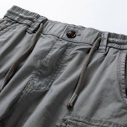 Cargo Shorts Herre – Casual Shorts med Snøre og Lommer