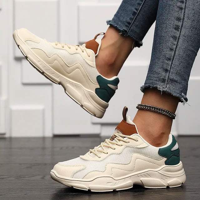 Sneakers Herre – Casual Fritidssko med Let Design