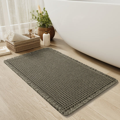AbsorbEase | Skridsikker Bademåtte med Vaffeldesign