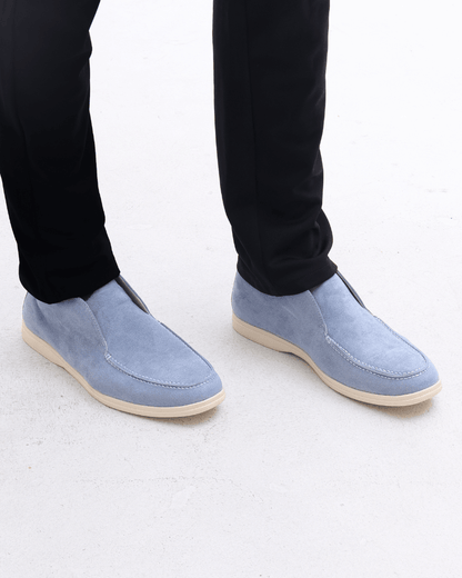 Loafers Herre – Klassiske Slip-On Sko i Ruskindslook
