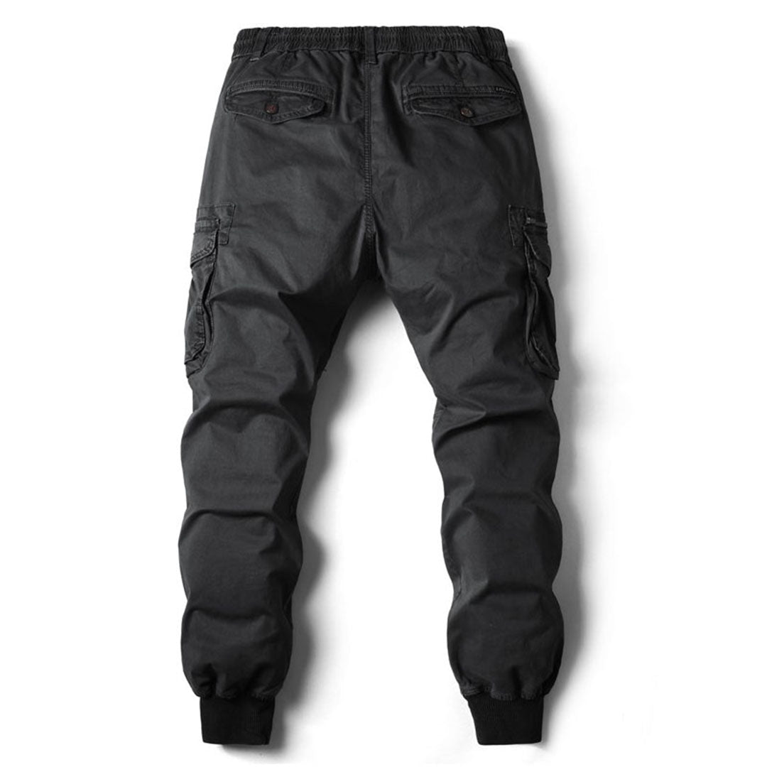 Joggingbukser Herre – Cargo joggers med praktiske lommer til hverdag, kontor og smart casual