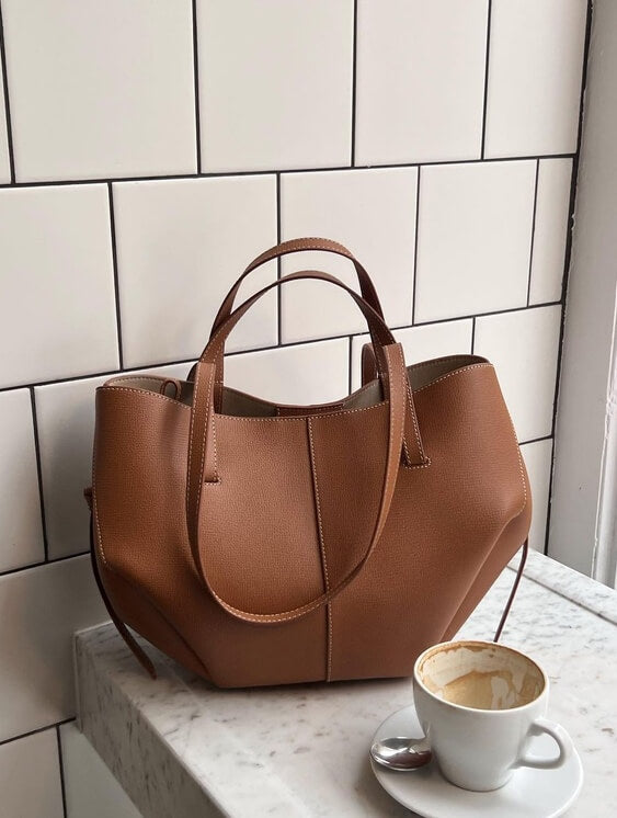 Crossbody Taske Dame – Rummelig Vintage Tote Bag
