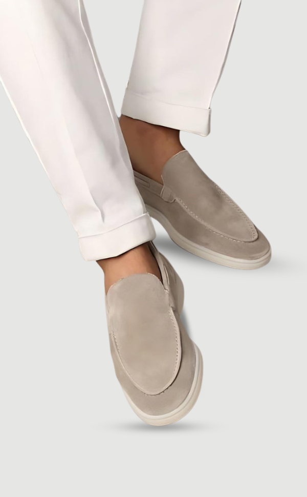 Loafers Herre – Klassiske Ruskindsloafers til Hverdag