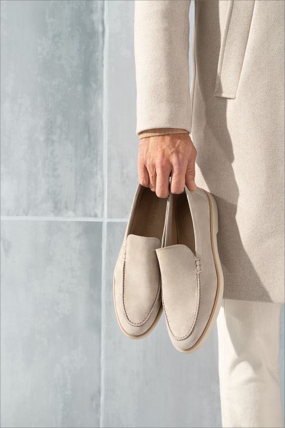 Loafers Herre – Klassiske Ruskindsloafers til Hverdag