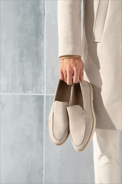 Loafers Herre – Klassiske Ruskindsloafers til Hverdag