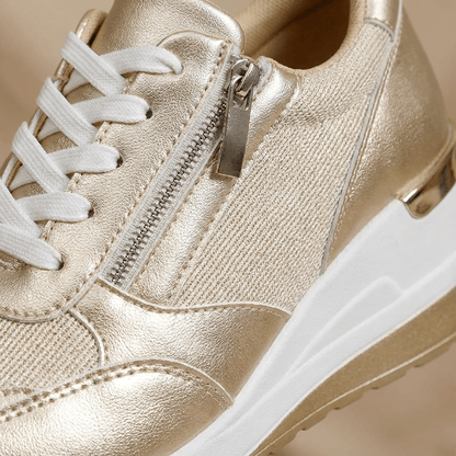 Olivia | Dame Stilfulde Kile Sneakers med Sidelyn