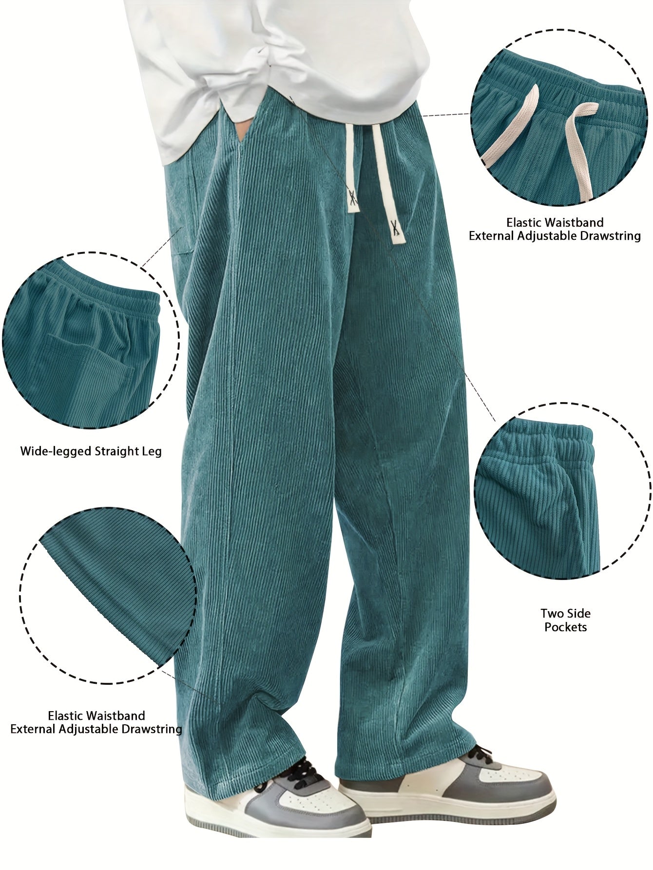 Reid | Relaxed Straight-Leg Pants