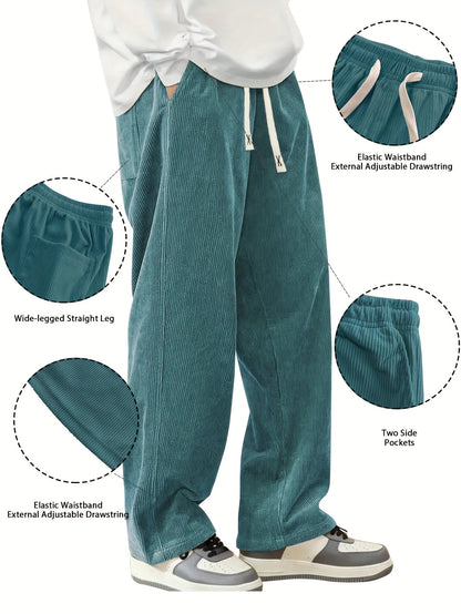 Reid | Relaxed Straight-Leg Pants