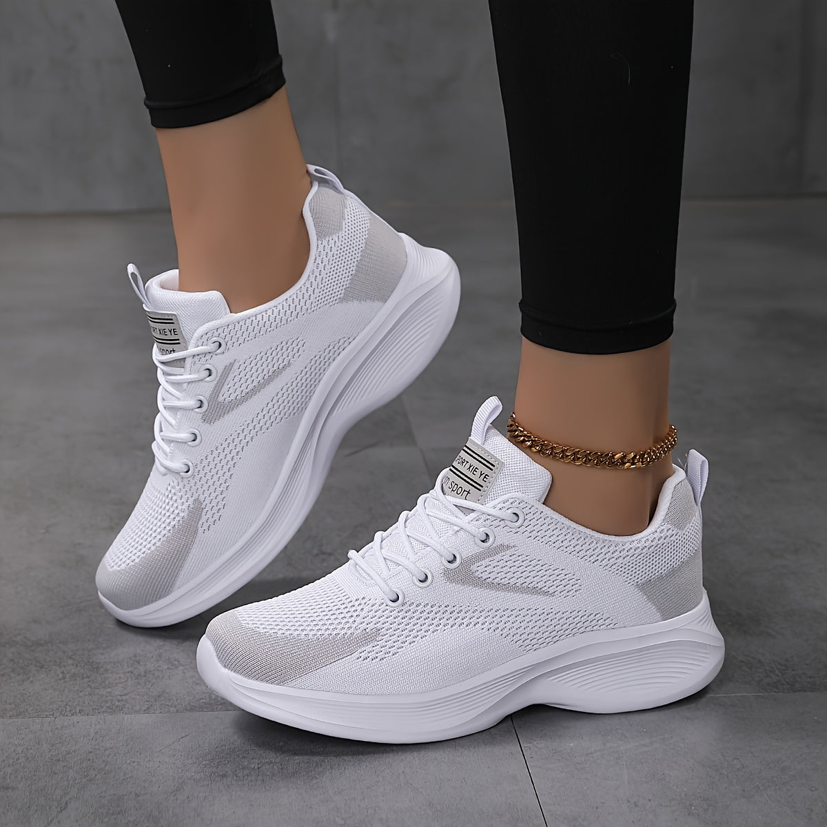 Sneakers Dame – Lette Hverdagssko med Snørebånd