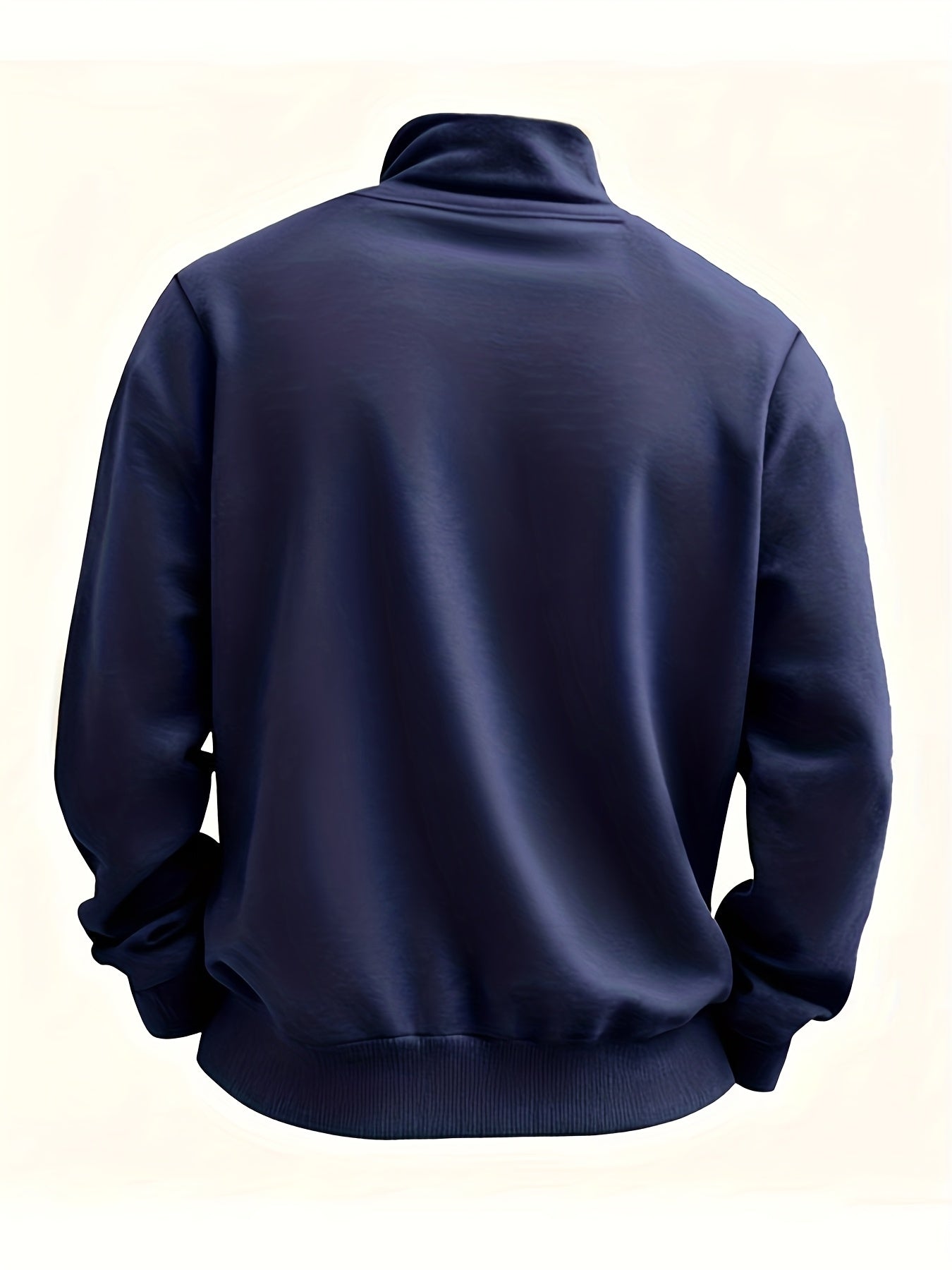Half-Zip Pullover Herre – Klassisk Striktrøje med Lynlås