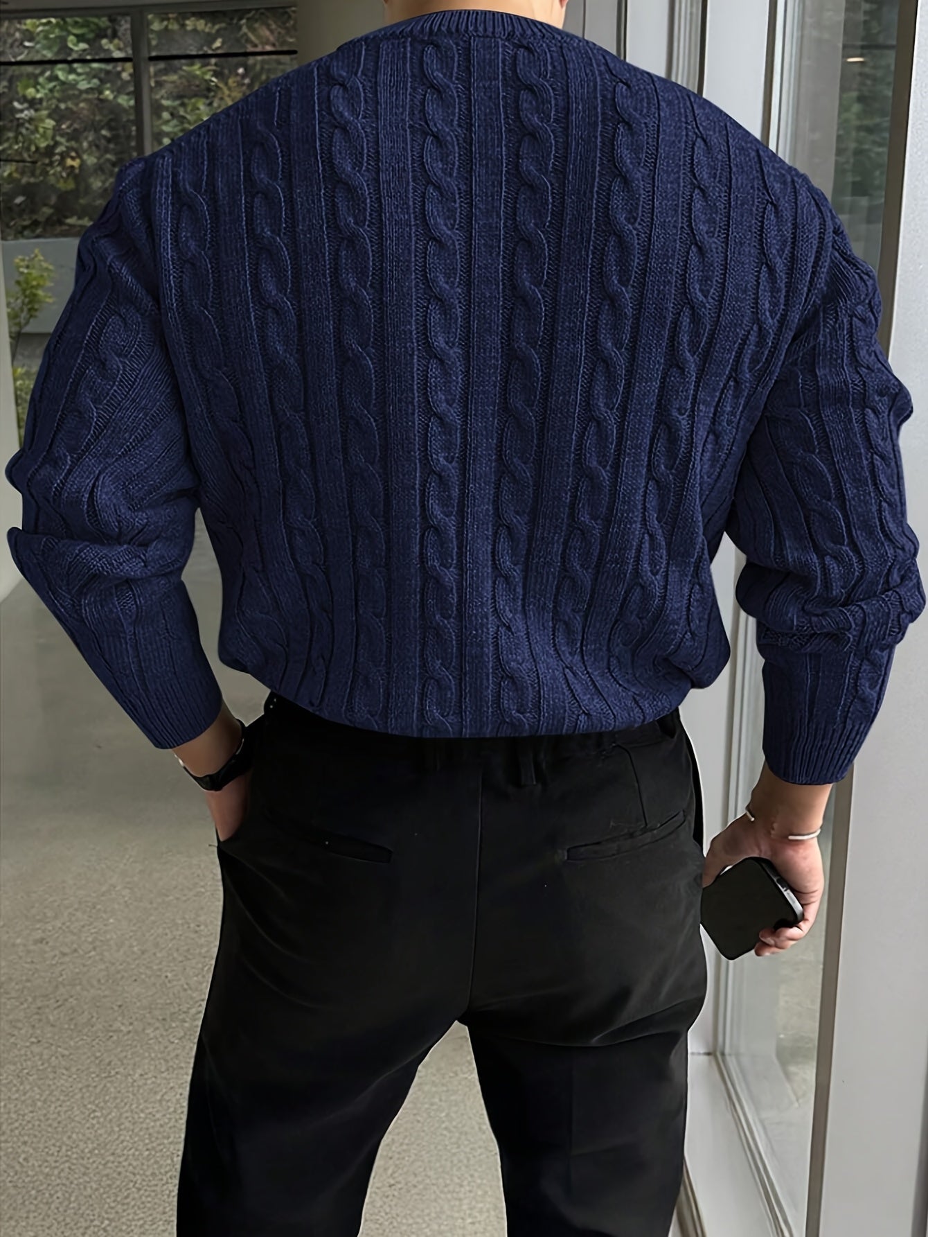 Preston | Twisted Cable Pullover Sweater