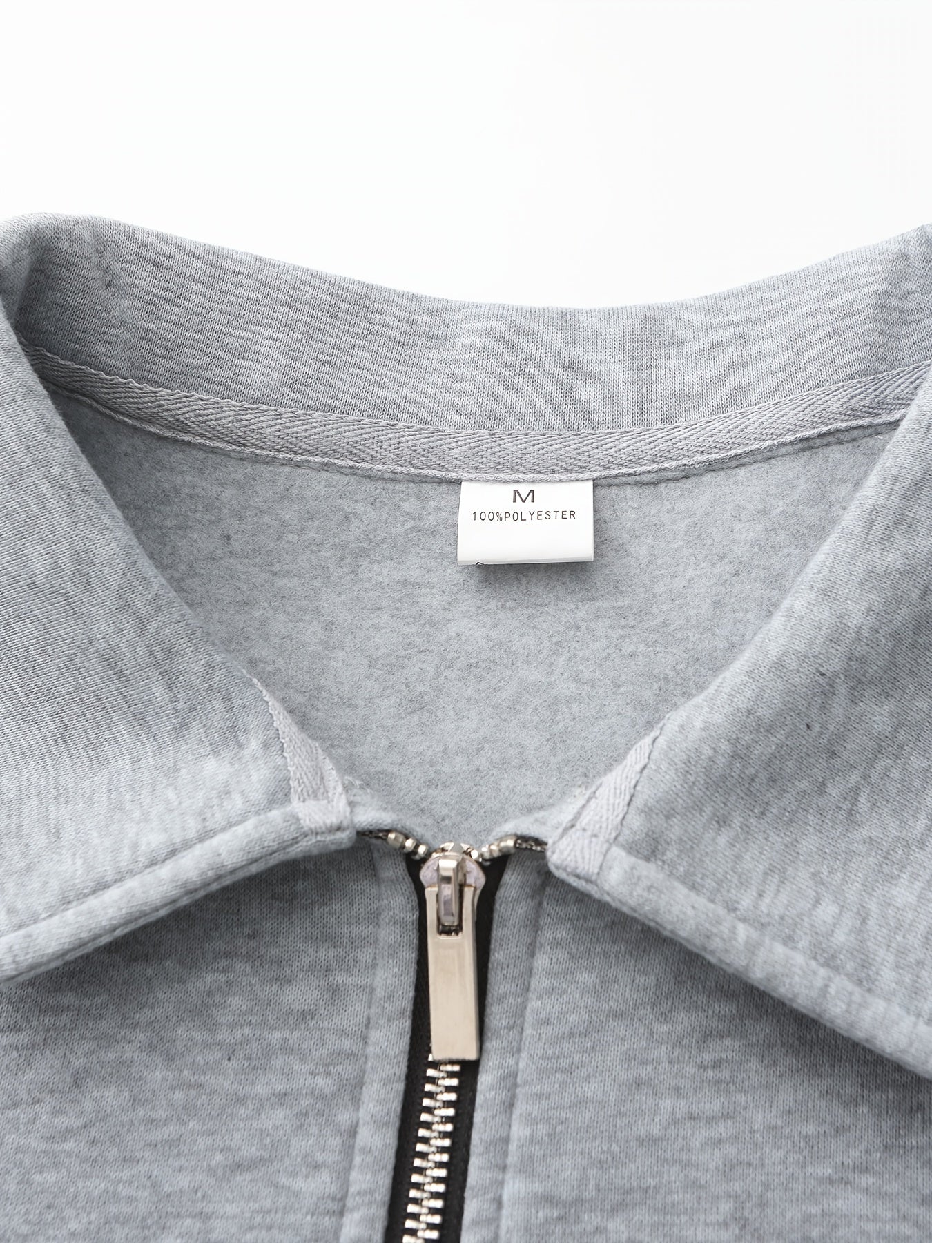 Half-Zip Pullover Herre – Klassisk Striktrøje med Lynlås