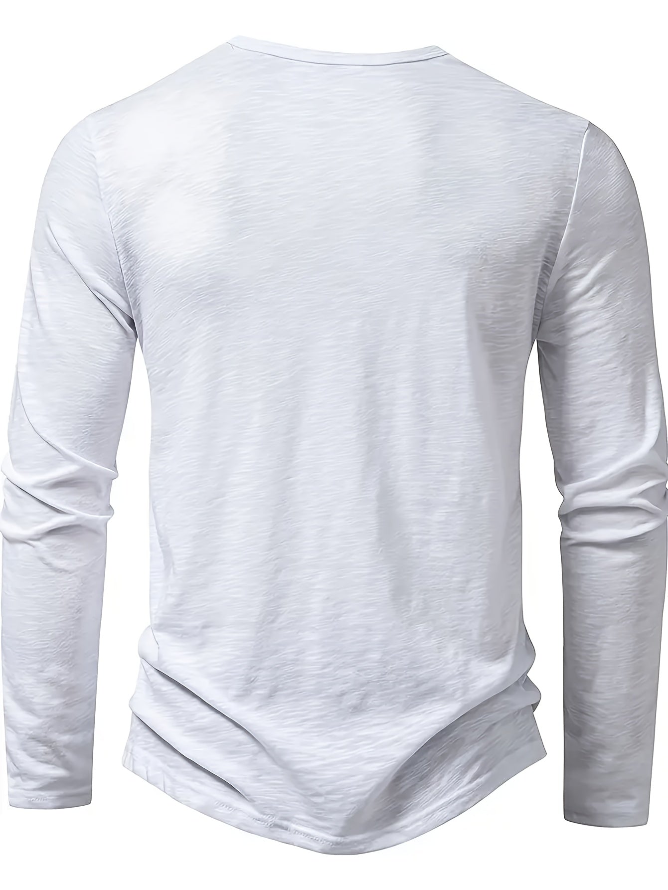 Henley Trøje Herre – Langærmet henley med klassisk design til hverdag, arbejde og lag-på-lag i Militærgrøn og Khaki – Dalton