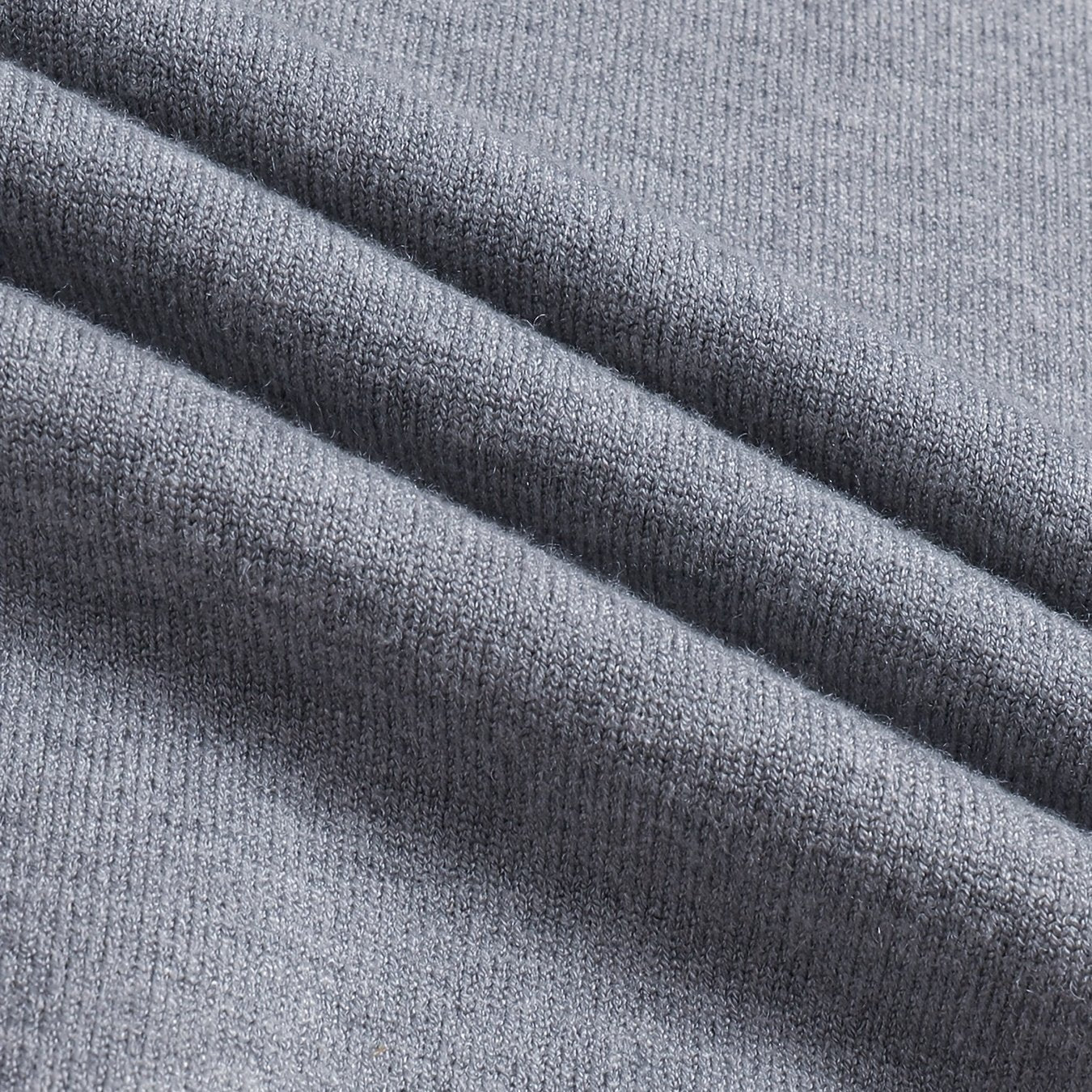 Striktrøje Herre – Pullover med høj hals og klassisk design til hverdag, arbejde og lag-på-lag i Sort og Hvid – Everett