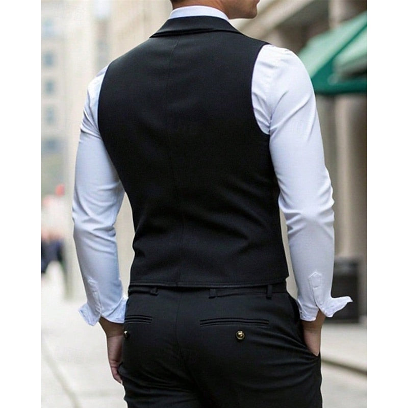 Edmund | Double-Breasted Tailored Waistcoat