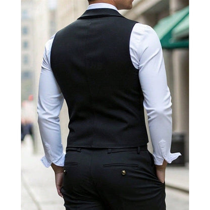 Edmund | Double-Breasted Tailored Waistcoat