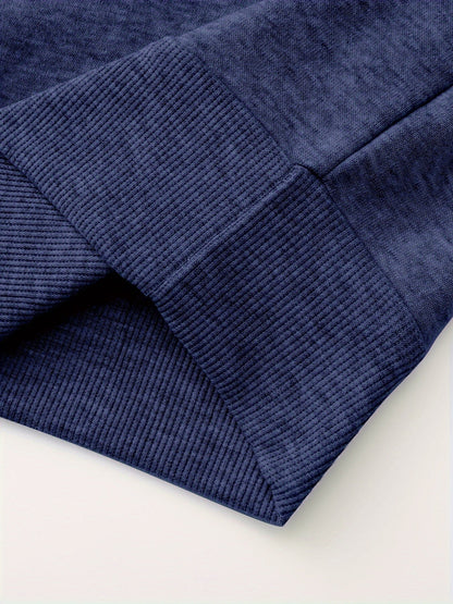 Half-Zip Pullover Herre – Klassisk Striktrøje med Lynlås