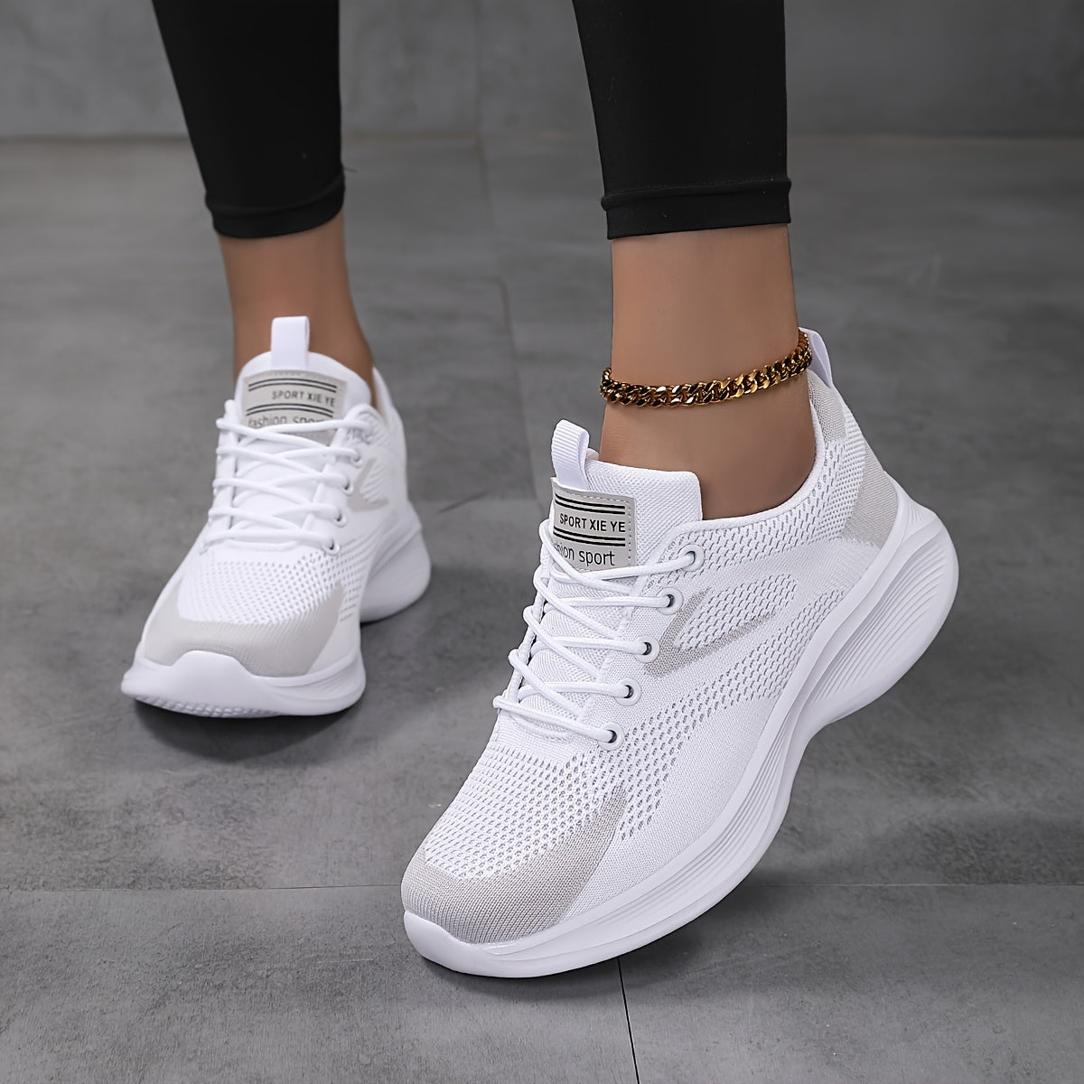 Sneakers Dame – Lette Hverdagssko med Snørebånd