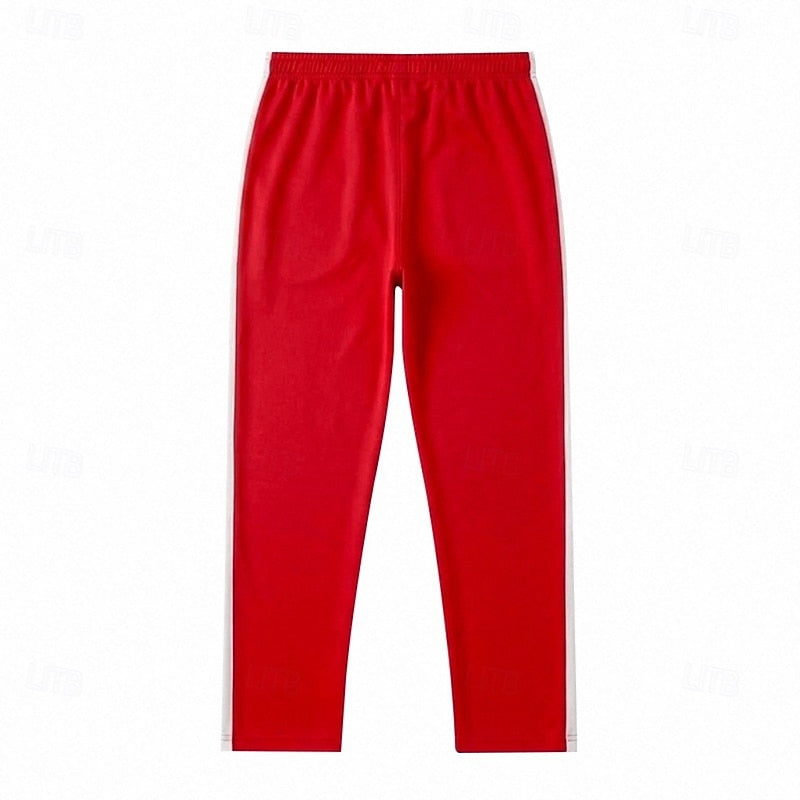 Joggingbukser Herre – Sweatpants med stribet design og afslappet pasform til hverdag, kontor og smart casual