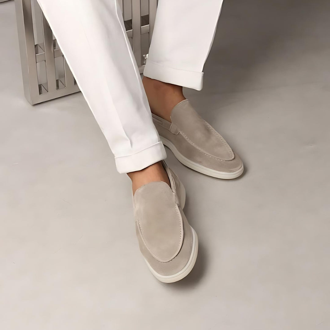 Loafers Herre – Klassiske Ruskindsloafers til Hverdag