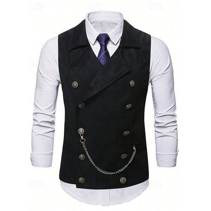 Edmund | Double-Breasted Tailored Waistcoat